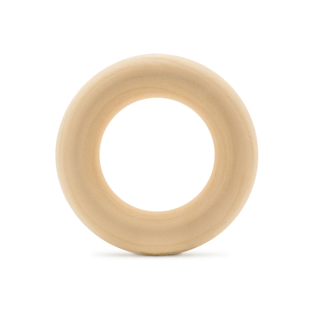 Unfinished Wood Rings for Crafts Macrame and Jewelry Woodpeckers